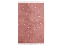 Alfombra de pelo corto BELIANI Astaf de Algodón Rojo 140x200