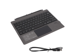 Teclado Inalámbrico Bluetooth Con Touchpad Y Retroiluminación Rgb