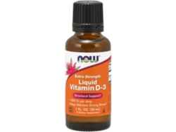 Complemento Alimentar NOW Vitamina D Extra Forte (30 ml)