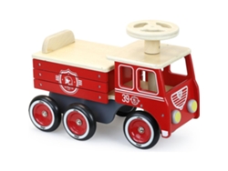 Coche VILAC (Madera - Rojo - 50 x 35 x 26 cm)