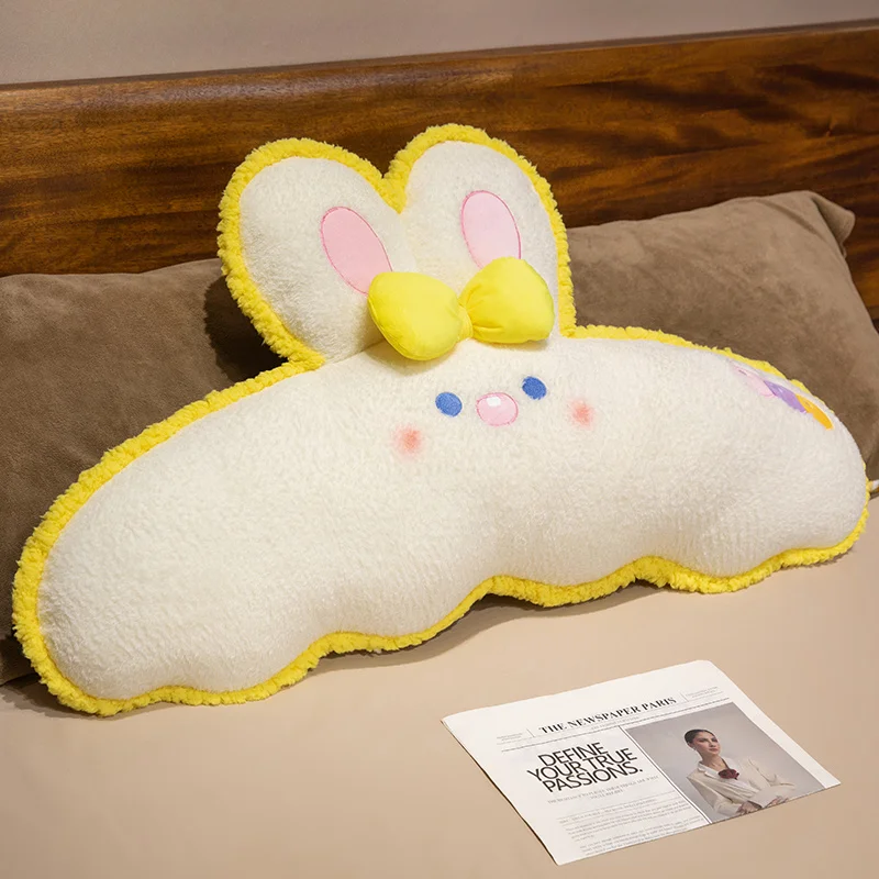 Almohada Larga/acolchada Con Forma De Animal Adulto (90 Cm) (conejo)