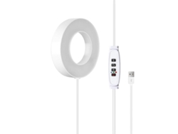 Lámpara LED para plantas de 9 cm, espectro completo para plantas de interior, luz de techo ajustable de 10 niveles Jeiibrzui