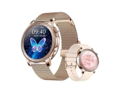 Reloj inteligente para mujer, pulsera inteligente con monitor de ritmo cardíaco y sueño, resistente al agua IP68, Jinyubo Store