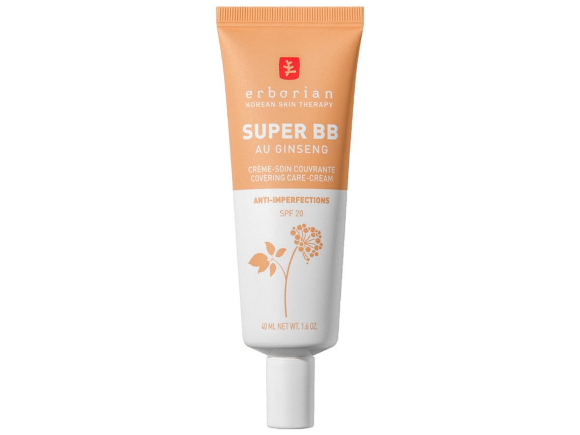 Super Bb Con Ginseng 40 Ml Tinte : Dorado ERBORIAN