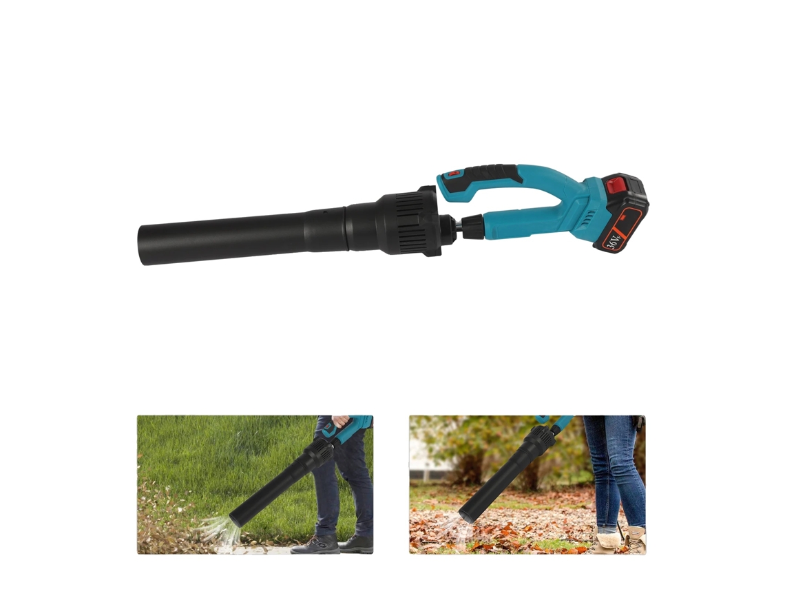 Soplador de aire de 21 V, potencia máxima de 600 W, velocidad del viento de 85 mph, batería OEM de 15 000 mAh