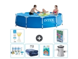 Intex Piscina Com Estrutura Redonda - 305x76 Cm - 7-peças S108
