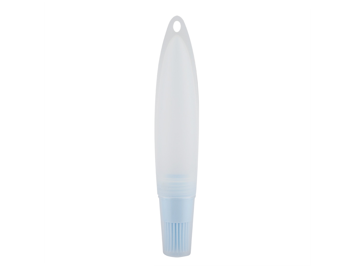 Espátula de silicona resistente al calor para pan, mantequilla, aceite, barbacoa, cocina, pasteles y horno (verde)