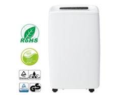 Deshumidificador 12l/día 15m² Purificador Secador 3 En 1 1.5l Temporizador 24h Led