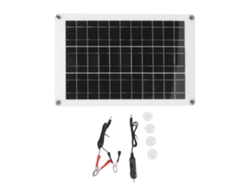 Kit De Panel Solar Flexible De 20 W Y 18 V, Polisilicio, Ip65, Con Usb, Portátil Y Eficiente.