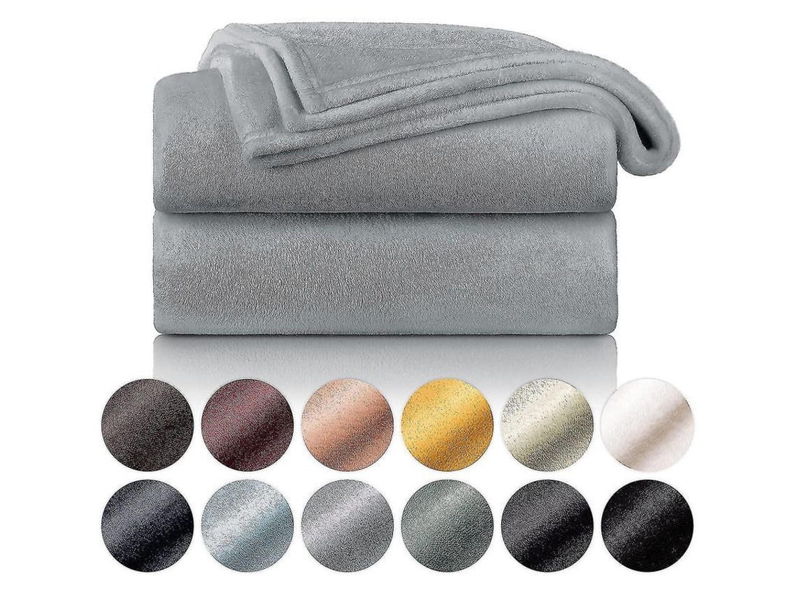 2026-manta Fluffy Cuddly De Alta Calidad, Suave Poliéster Para Sofá, Cama O Sala De Estar, Variedades De Tamaños Y Colores