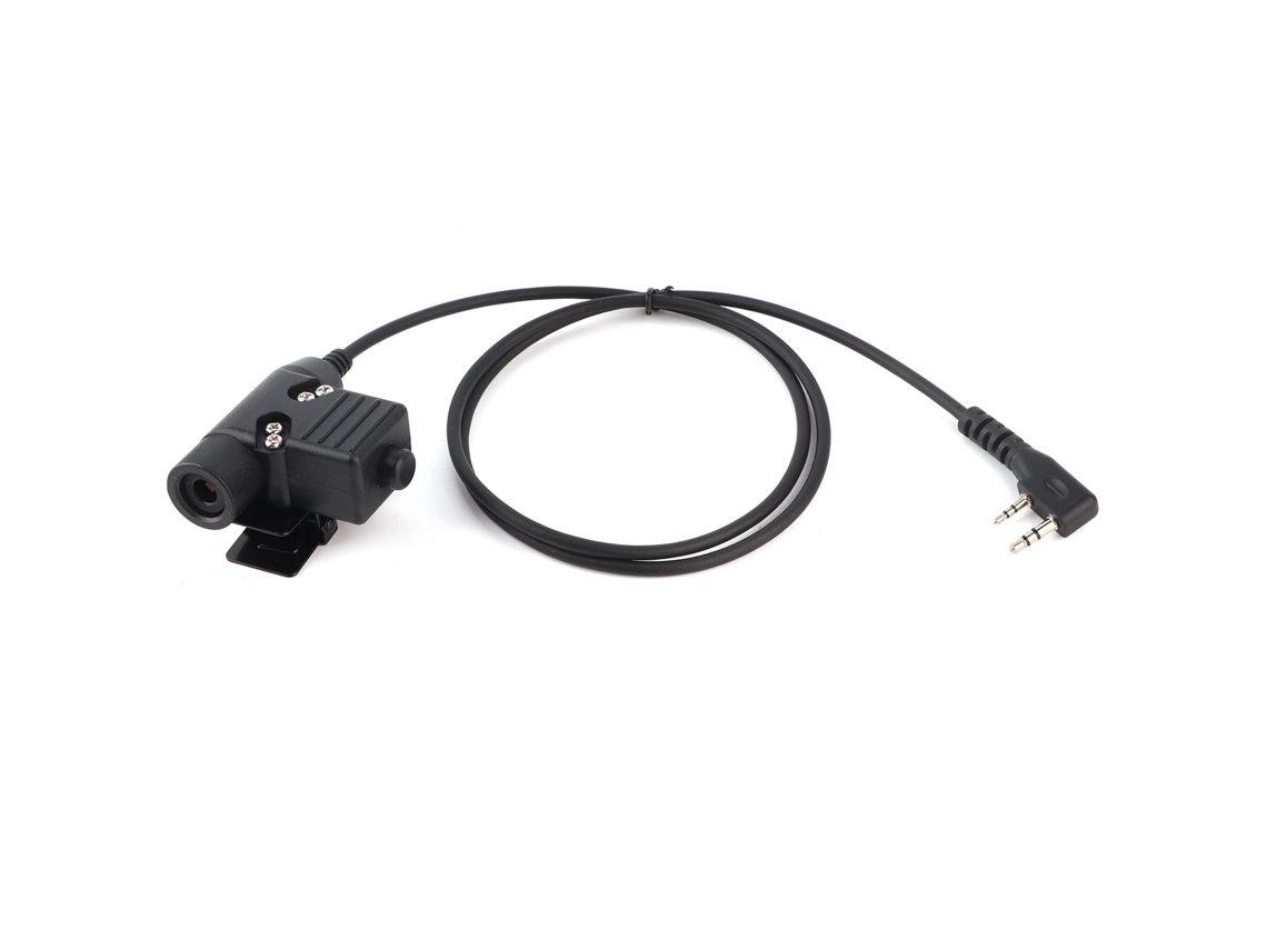 Cable Adaptador De Audio Ptt Tk U94 Para Auriculares De Walkie-talkie Baofeng Uv-5r Tk-3107