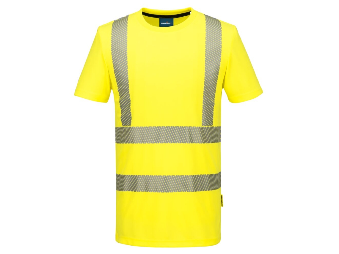 Camiseta Deportiva Alta Visibilidad Kx3 Manga Corta | Trabajo Amarillo / 4xl