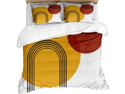Juego Ropa Cama Piezas Funda Nórdica Microfibra Estampado Almohada Adultos 240x260 Cm 240 X 260 65