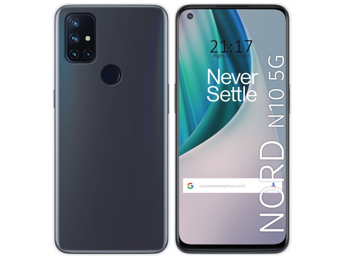 Carcasa OnePlus Nord N10 5G TUMUNDOSMARTPHONE Silicona Transparente