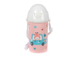 Botella Safta Giraffe 500ml Apertura automática con pajita 342492899