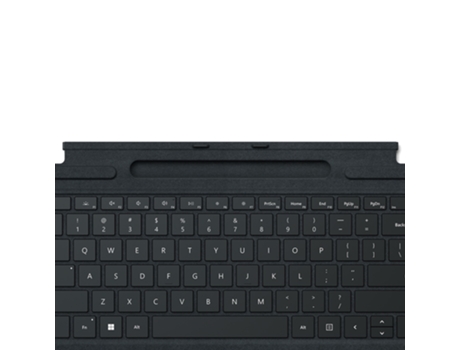 Microsoft surface pro signature keyboard negro microsoft cover port qwerty italiano
