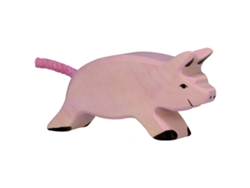 Figuras de Acción HOLZTIGER (Madera - Rosa - 8,4 x 2 x 3,9 cm)