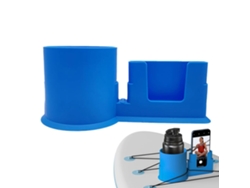 Soporte Multifunción Impermeable C/ Cordón, Porta Vasos Y Móvil Exterior