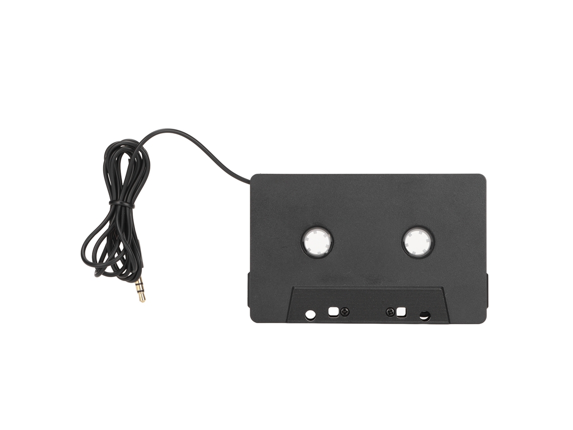 Adaptador De Casete Audio Para Coche 3,5 Mm A Entrada Auxiliar, Reproductor Estéreo Con Salida 4