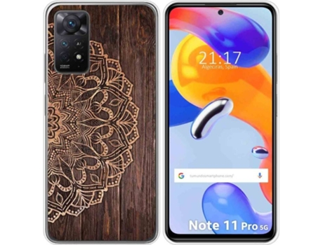 Carcasa Xiaomi Redmi Note 11 Pro TUMUNDOSMARTPHONE Dibujos Madera 06 Multicolor