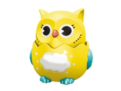 Búho De Juguete Con Mecanismo De Fricción, Juguete Educativo Neutro, Amarillo, Para Niños Y Niñas.
