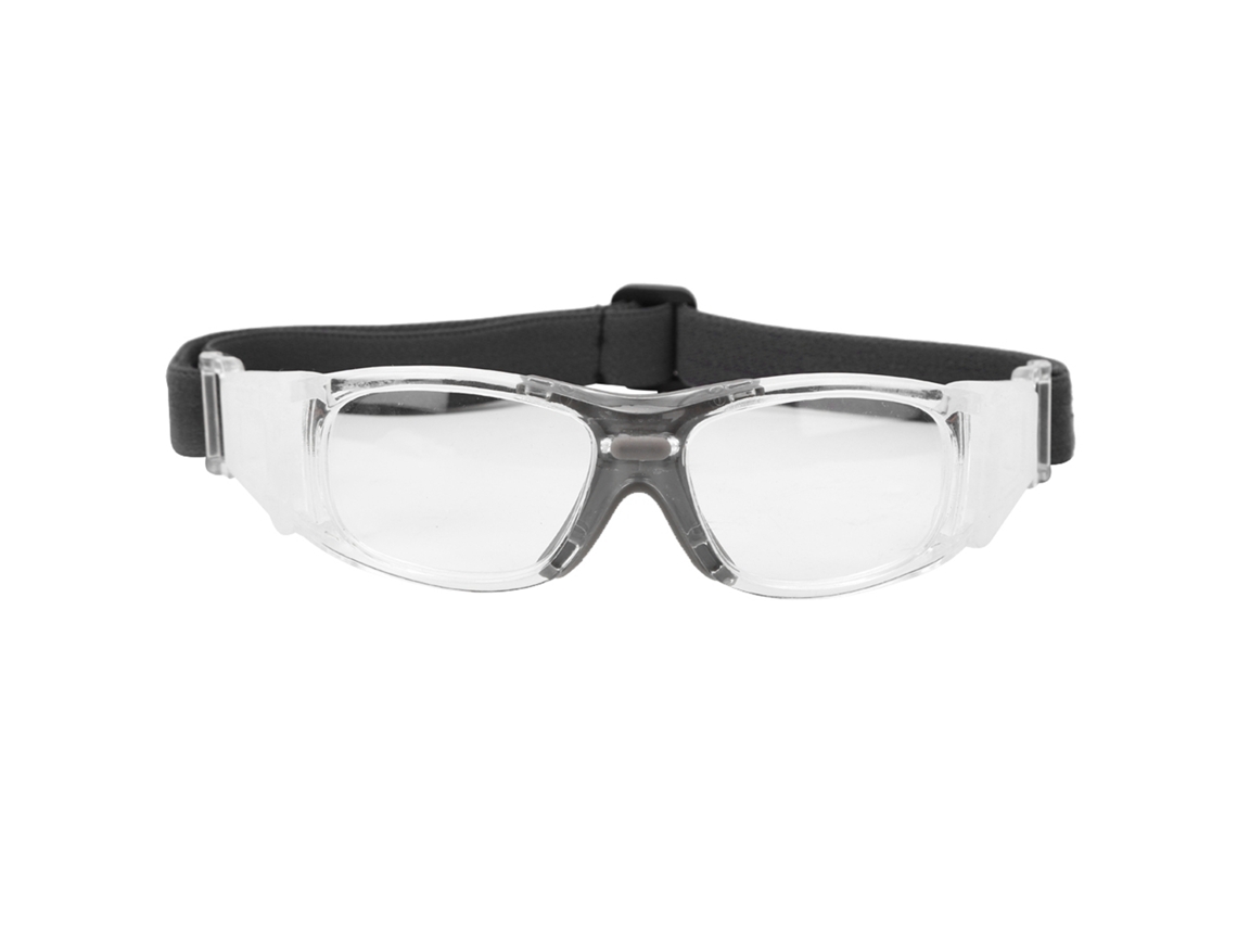 Gafas De Seguridad Deportivas Antichoque Antiimpacto Para Baloncesto Fútbol Adolescentes Y Adultos Transparente Blanco