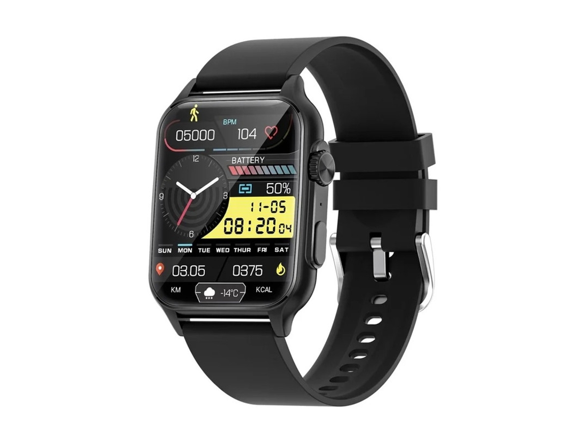 Reloj inteligente con monitor de actividad física 2.0 y pantalla táctil para hombre, con llamadas Bluetooth y control del ritmo cardíaco y del sueño, Yizhood