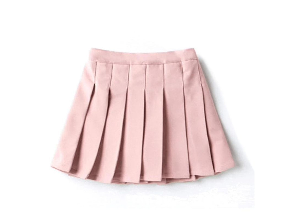 2026-falda Corta Plisada De Tenis Con Pantalones Seguridad Para Niñas De Talle Alto