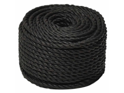Cuerda De Trabajo Polipropileno Negro 10 Mm 50 M