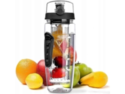 Botella Deportiva, Taza, Botella De Agua, Infusor, Negro Rosewell