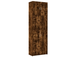 Mueble alto MAISON EXCLUSIVE en derivados de madera de roble ahumado (80x42,5x249 cm)