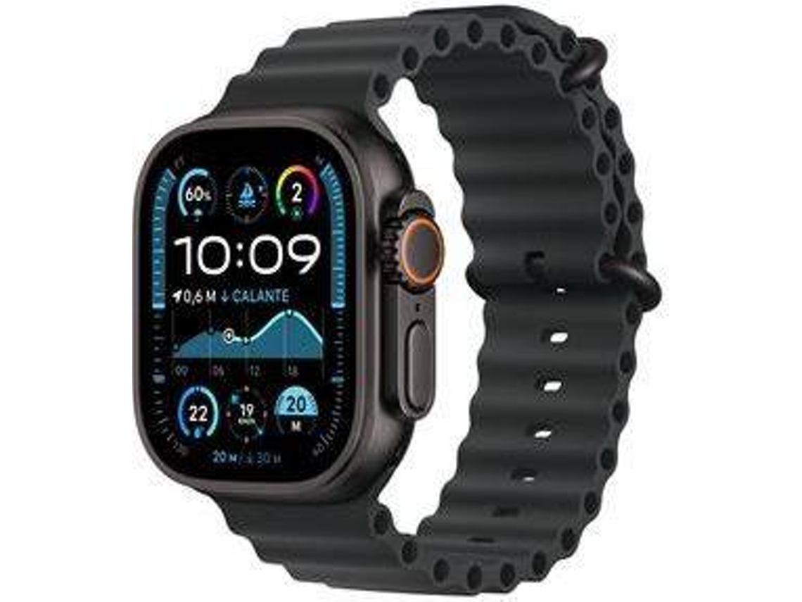 APPLE Watch Ultra 2 GPS + Cellular 49 mm Titanio Negro con Correa Negra