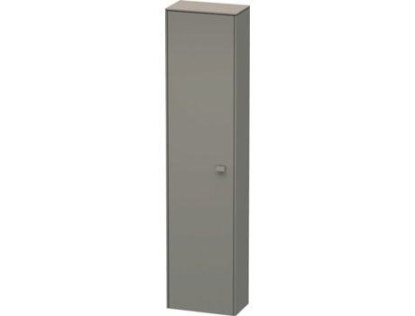 Armario DURAVIT Brioso alto 177,0x42,0x24,0 cm 1 puerta abatible a la izquierda 1 balda de madera 3 baldas de cristal