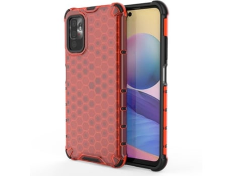 Funda Xiaomi Redmi Note 10 5G/Poco M3 Pro LMOBILE Anti-Choque (Rojo)