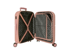 Maleta de Cabina ABS Rígida Highlight PEPE JEANS Rosa (40x55x20cm - 37 L)