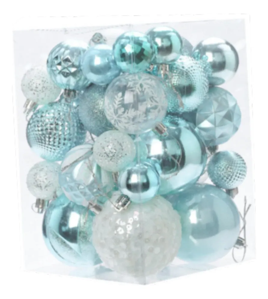 Nuevas 36 piezas de adornos para árbol de Navidad vayotoy