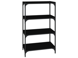 Estantería VIDAXL Negro Madera contrachapada (60x33x100 cm)