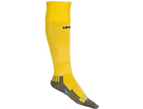 Calcetines para Hombre UHLSPORT Pro Player Amarillo para Fútbol (EU 45 - 47)