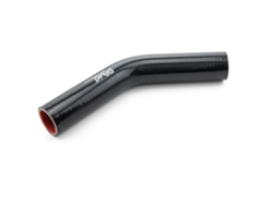 Tubo De Silicona Con Curva De 45° Para Manguera De 63mm