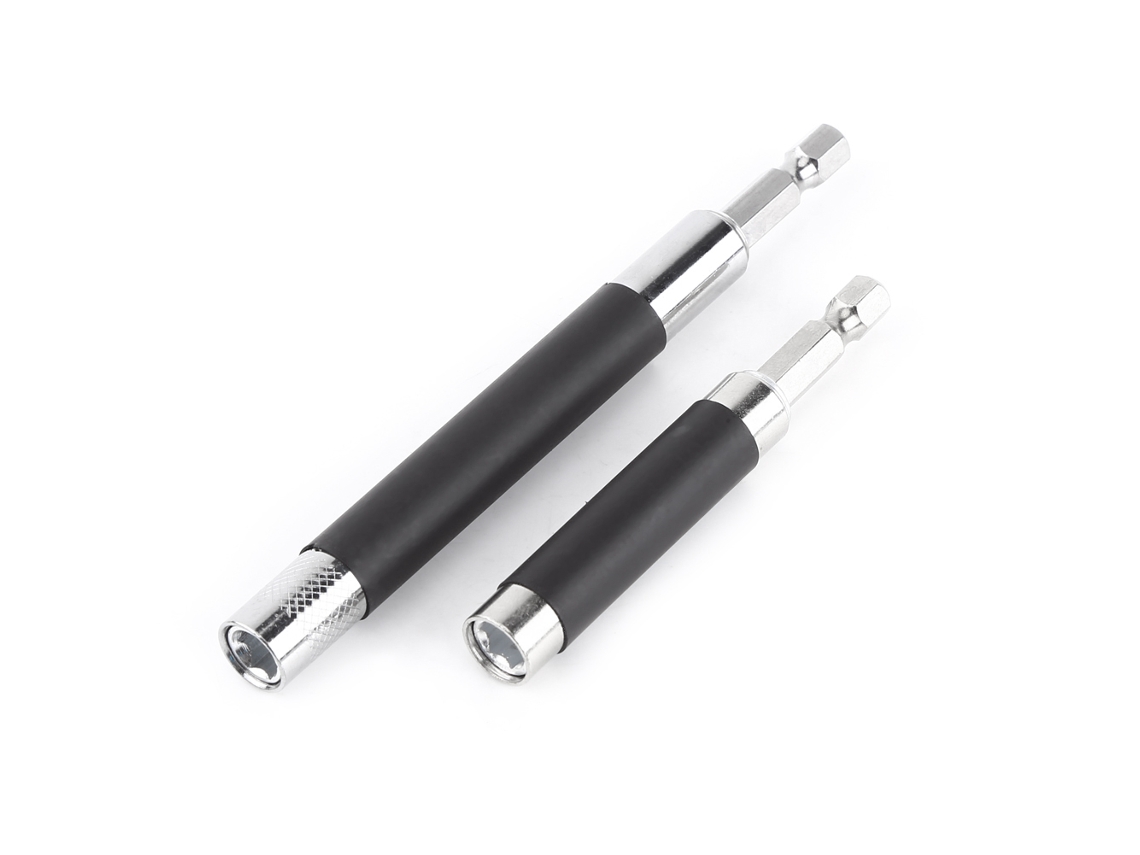 2 Soportes Extensibles Para Brocas Con Imán De 1/4 De Pulgada Para Destornillador Eléctrico