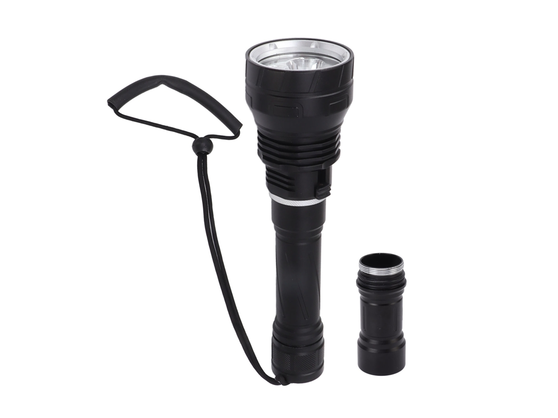 Linterna De Buceo Impermeable Ipx8 100000 Lm, Profesional, Sumergible Hasta 100 M, Luz Brillante Par