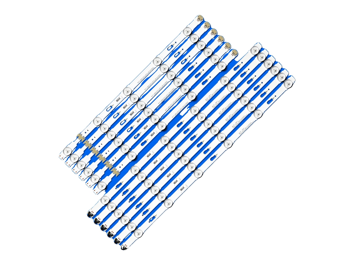 Tira de retroiluminación LED de 11 lámparas compatible con Samsung S_5u75_48_fl L5 R6 Bn96-34793a 34794a Ue48ju6000 Ue48ju6400k Ue48ju6450 V5du-480dca-r1