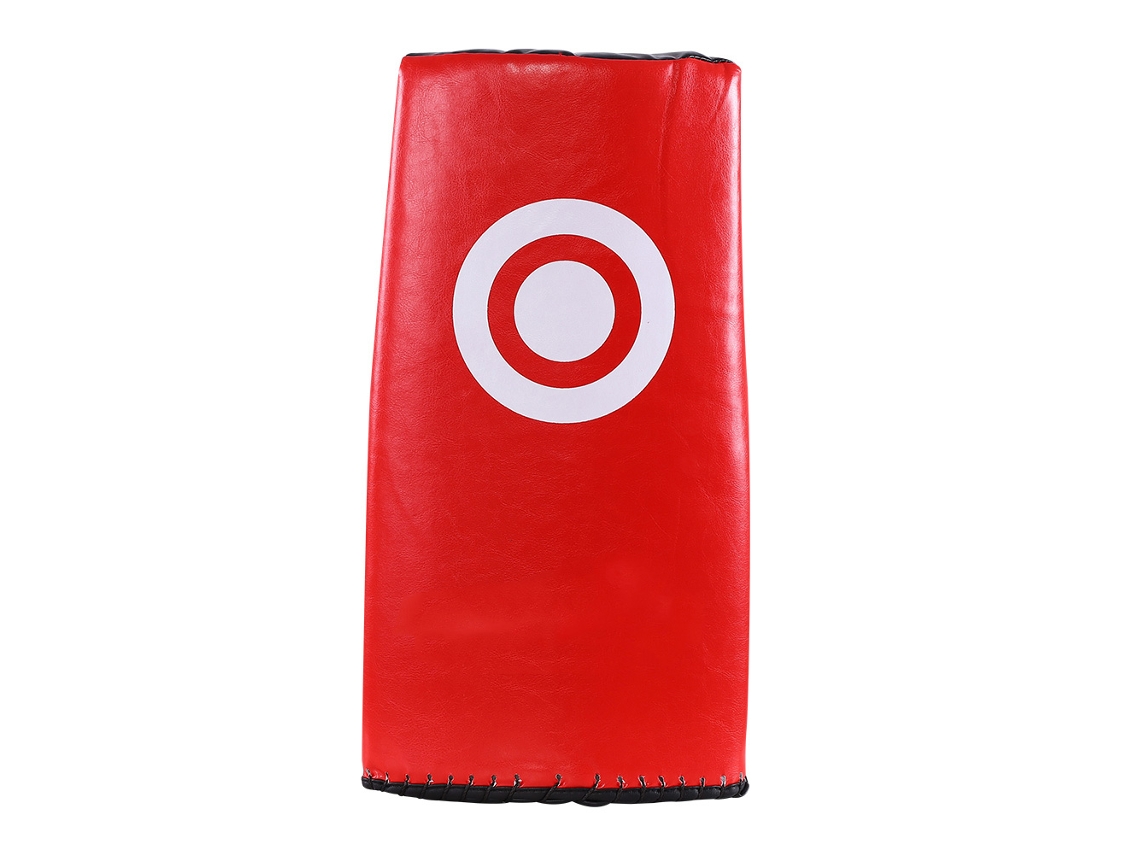 Objetivo de entrenamiento para patadas y puñetazos, boxeo, taekwondo y karate, espuma de PU suave para niños y adultos (rojo)