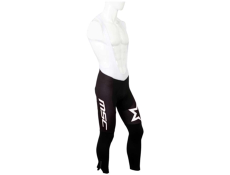 Pantalones Cortos para Hombre MSC Thermo Negro para Ciclismo (L)