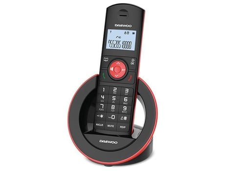 Teléfono Fijo DAEWOO DTD-1400 Negro