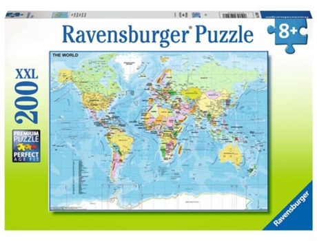 Puzzle RAVENSBURGER (Cartón - Azul - 49 x 36 cm)