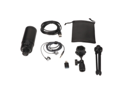 Micrófono Usb U850 Rgb Con Reducción De Ruido, Control De Volumen Y Función Plug And Play Para Podcasts Y Videojuegos.