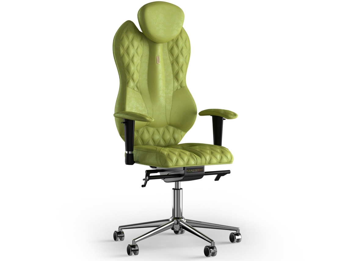 Silla de Oficina KULIK Grande Tejido de Costura (Antara - Azeitona -130x50x50cm)