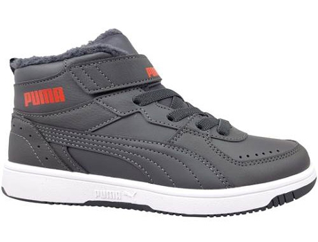 Zapatillas Deportivas PUMA Rebound Joy Fur Ps Para Niños (Grafita - Material Sintético - 35)