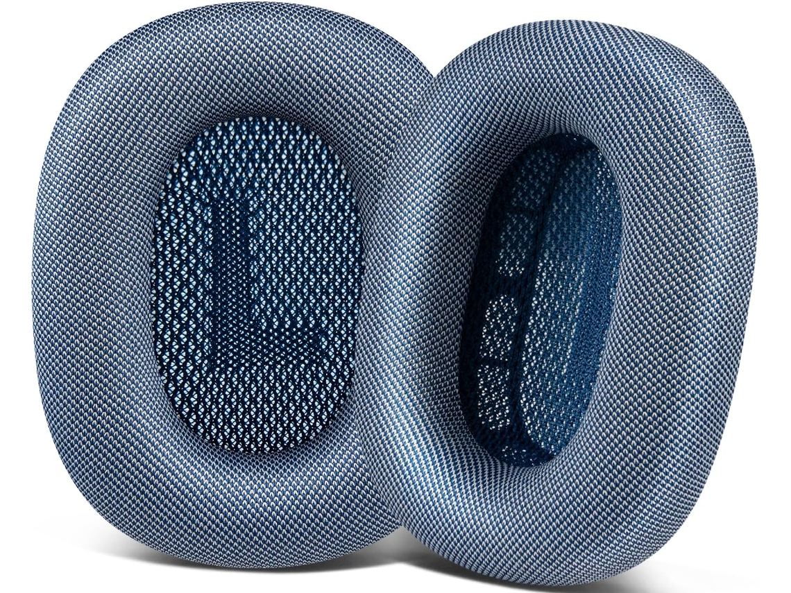 Almohadillas para auriculares AirPods Max, azul claro. Chennnls